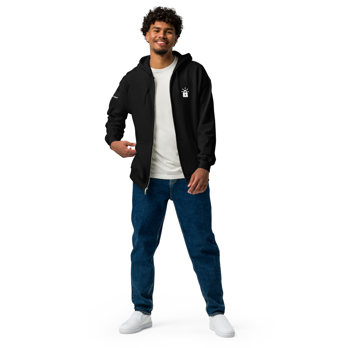 Unisex heavy blend zip hoodie