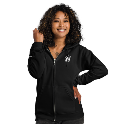 Unisex heavy blend zip hoodie